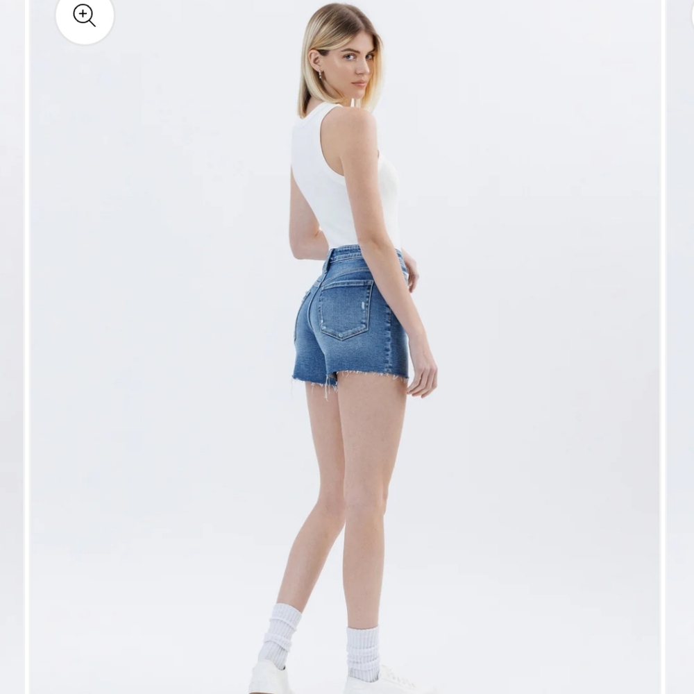 Vervet Cut Off Denim Shorts
